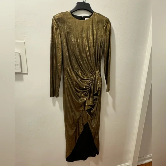 Club L London Gold midi dress - Picture 5 of 5